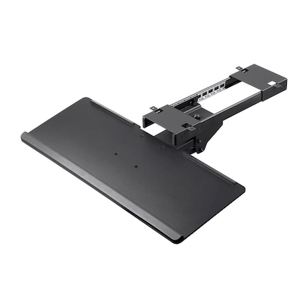 Monoprice Workstream by Adjustable Ergonomic Keyboard Tray w/Full Size Platform 24639